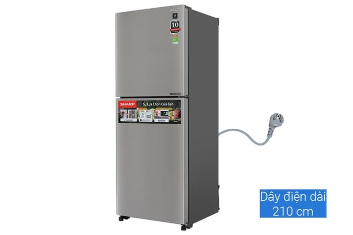 Tủ lạnh Sharp Inverter 330 lít SJ-XP352AE-DS